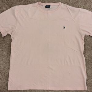 Vintage Polo pink tee shirt Md